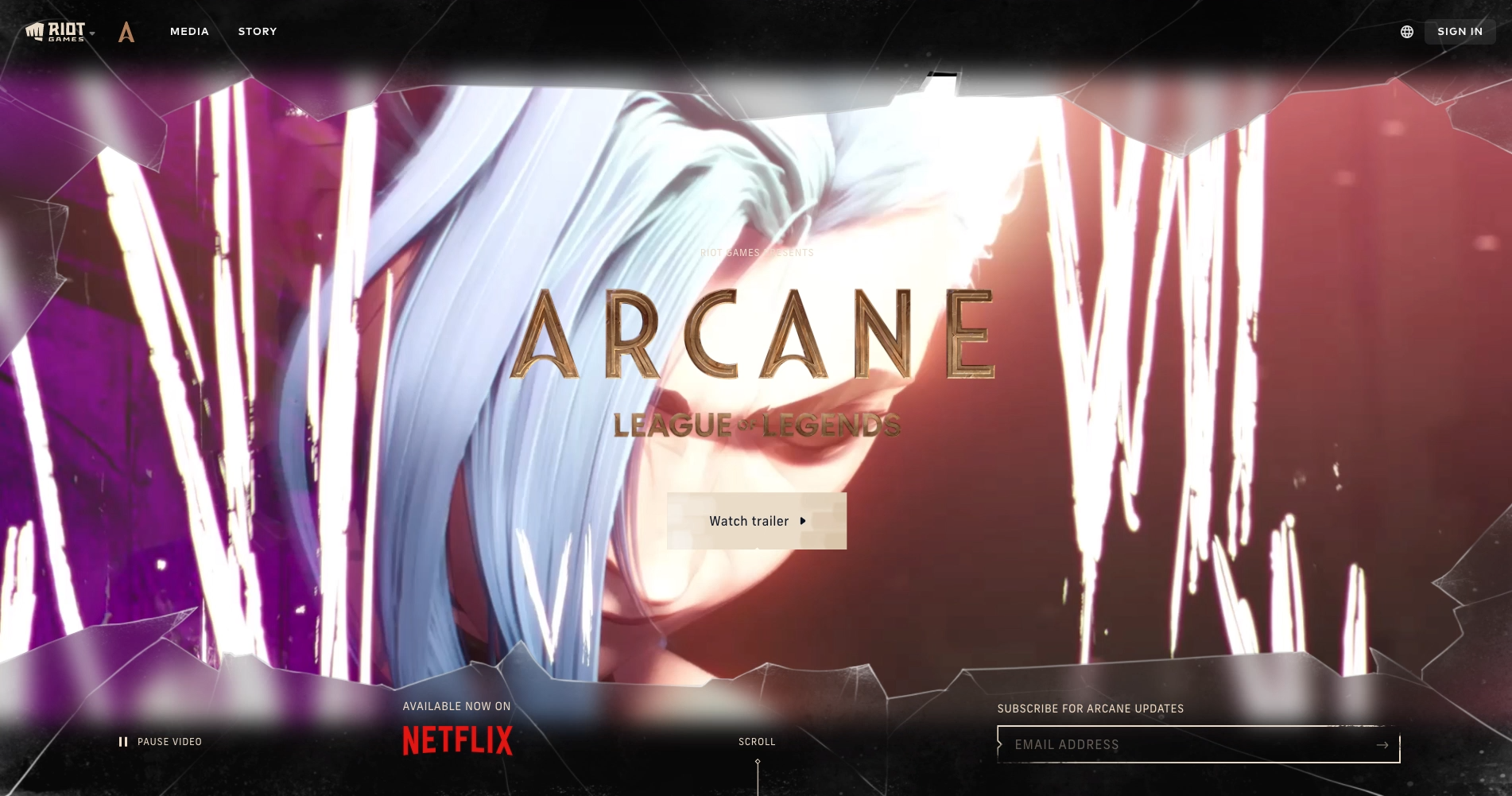 → Riot Games Sites – PaixDsgn